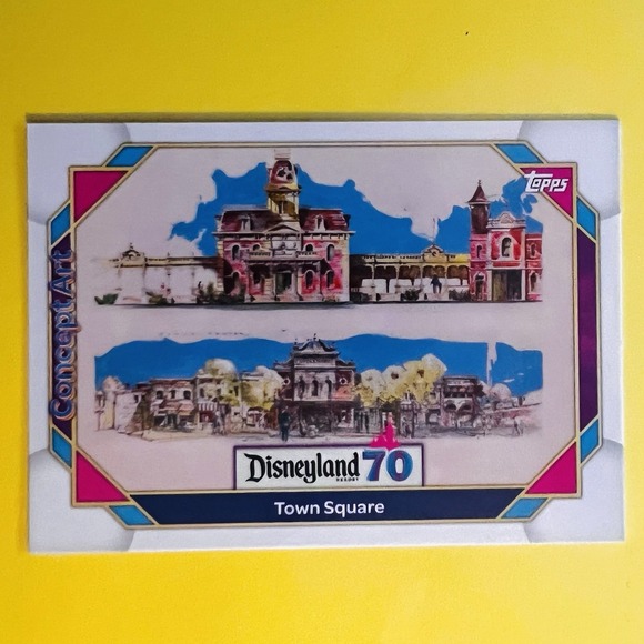 Other - 2025 Topps Disneyland Resort 70th Anniversary Concept Art Carnation Café #121